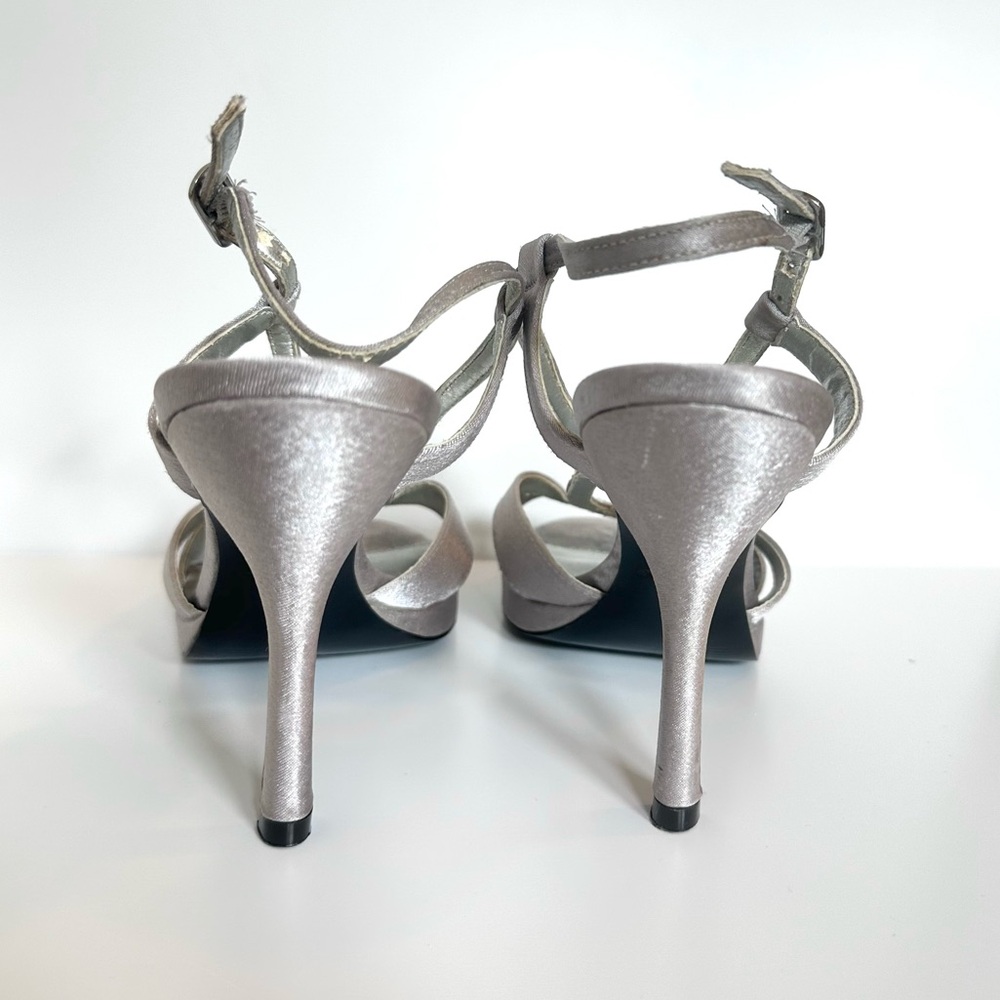 Nina Rhinestone Heel Sandals - Picture 2 of 4